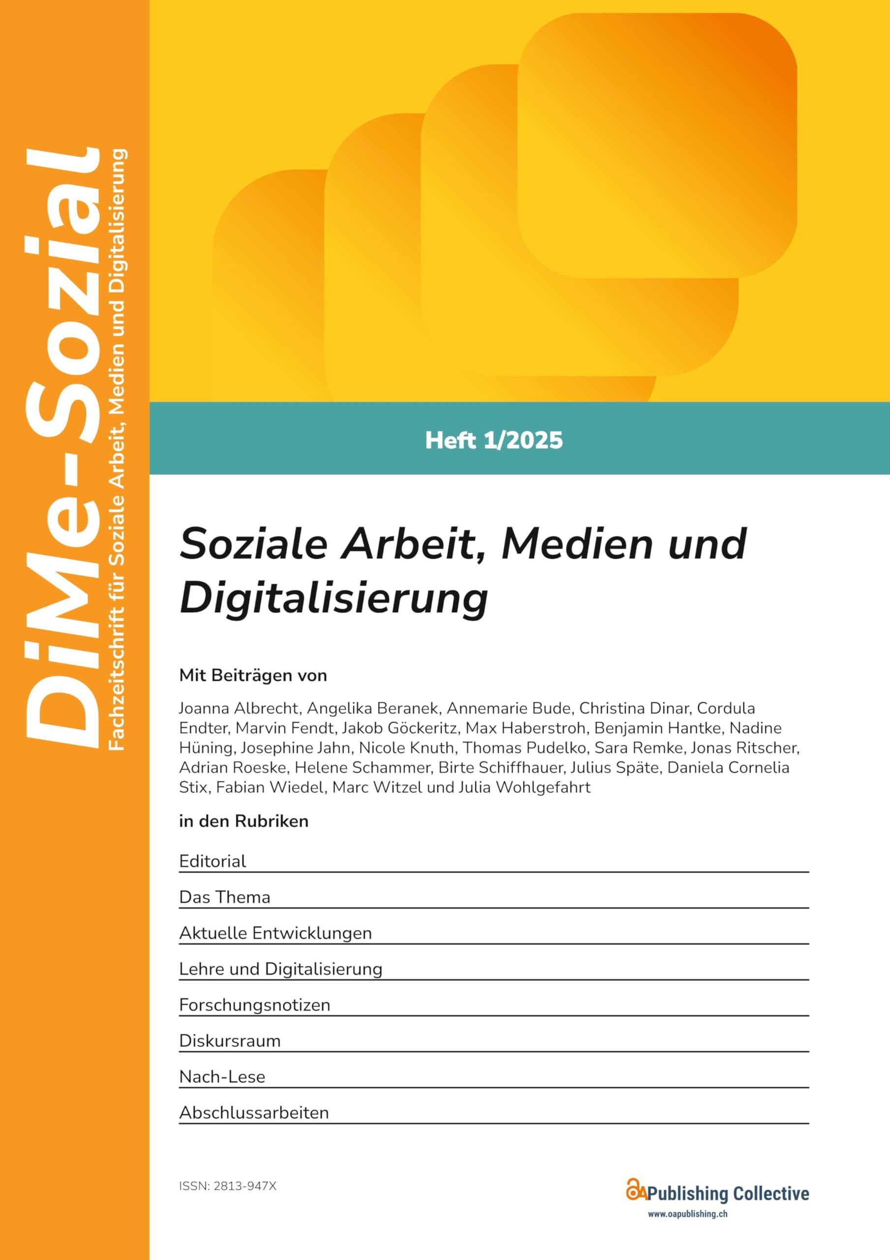 Soziale Arbeit, Medien und Digitalisierung (DiMe-Sozial)