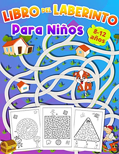 Libro Del Laberinto Para Ninos 8-12 años: Cuaderno de Laberintos para Niños 6 - 10 años | libro de actividades para niños de 9 a 12 años| regalo para ... años|grand pasatiempo para chicos y chicas