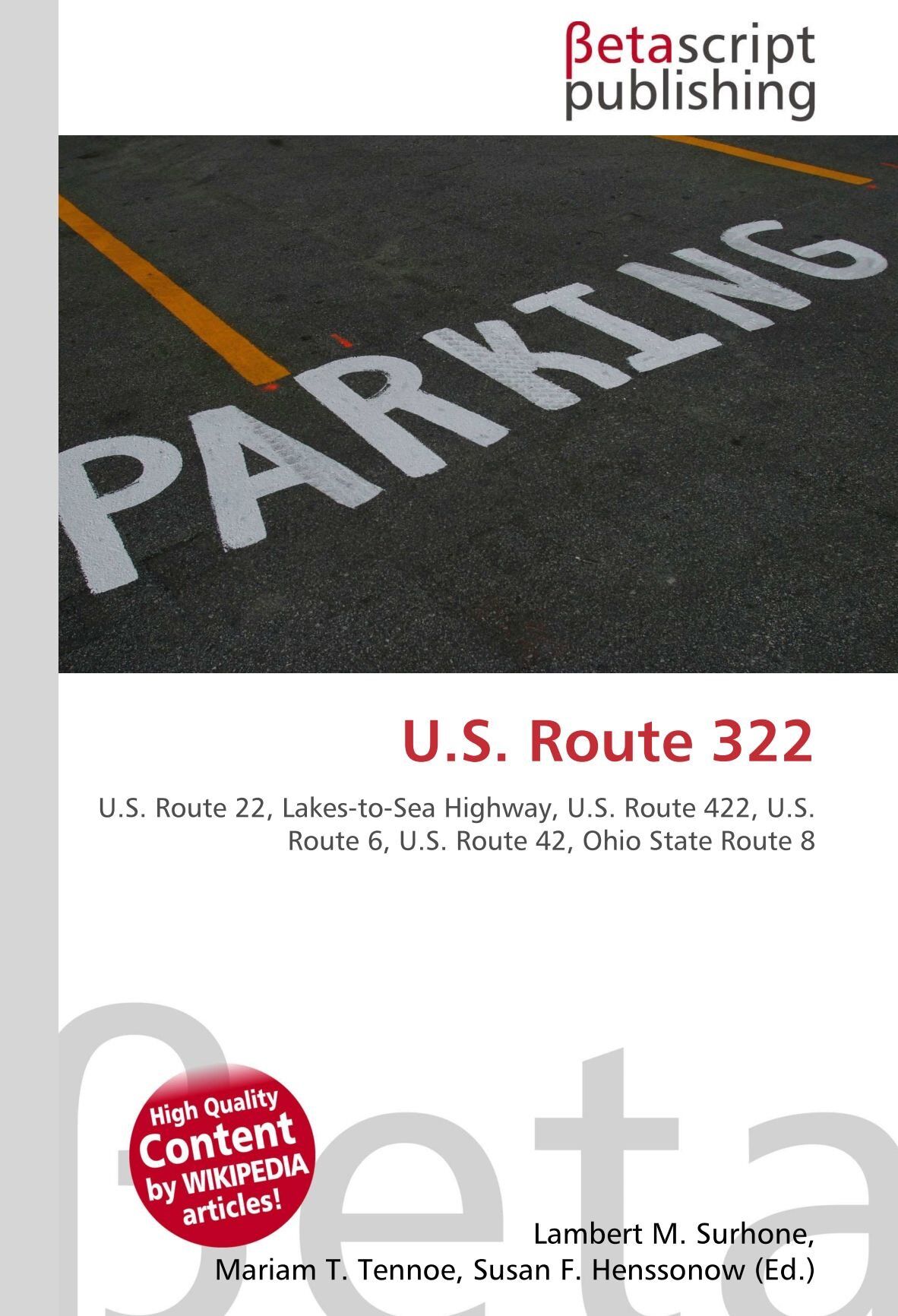 U.S. Route 322 von unbekannt - Taschenbuch