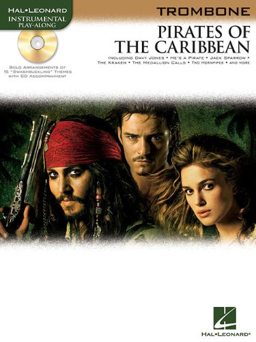 Klaus Badelt Pirates Of The Caribbean (Trombone) Tbn Book/Cd (Hal Leonard Instrumental Play-Along)