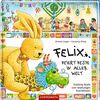 Felix feiert Feste in aller Welt: Fröhliche Briefe vom reiselustigen Kuschelhasen (Felix-Bücher (Bilderbücher mit Briefen))