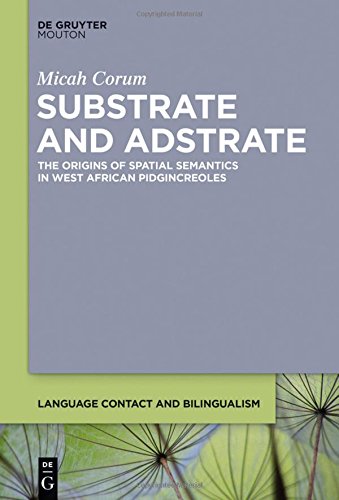 Substrate and Adstrate: The Origins of Spatial Semantics in West African Pidgincreoles (Language Contact and Bilingualism [LCB], Band 10)