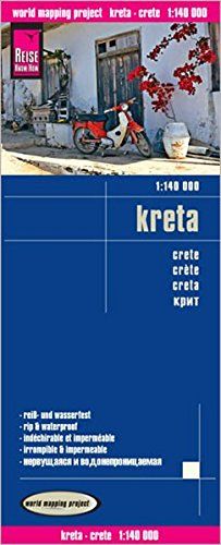 Reise Know-How Landkarte Kreta (1:140.000): world mapping project