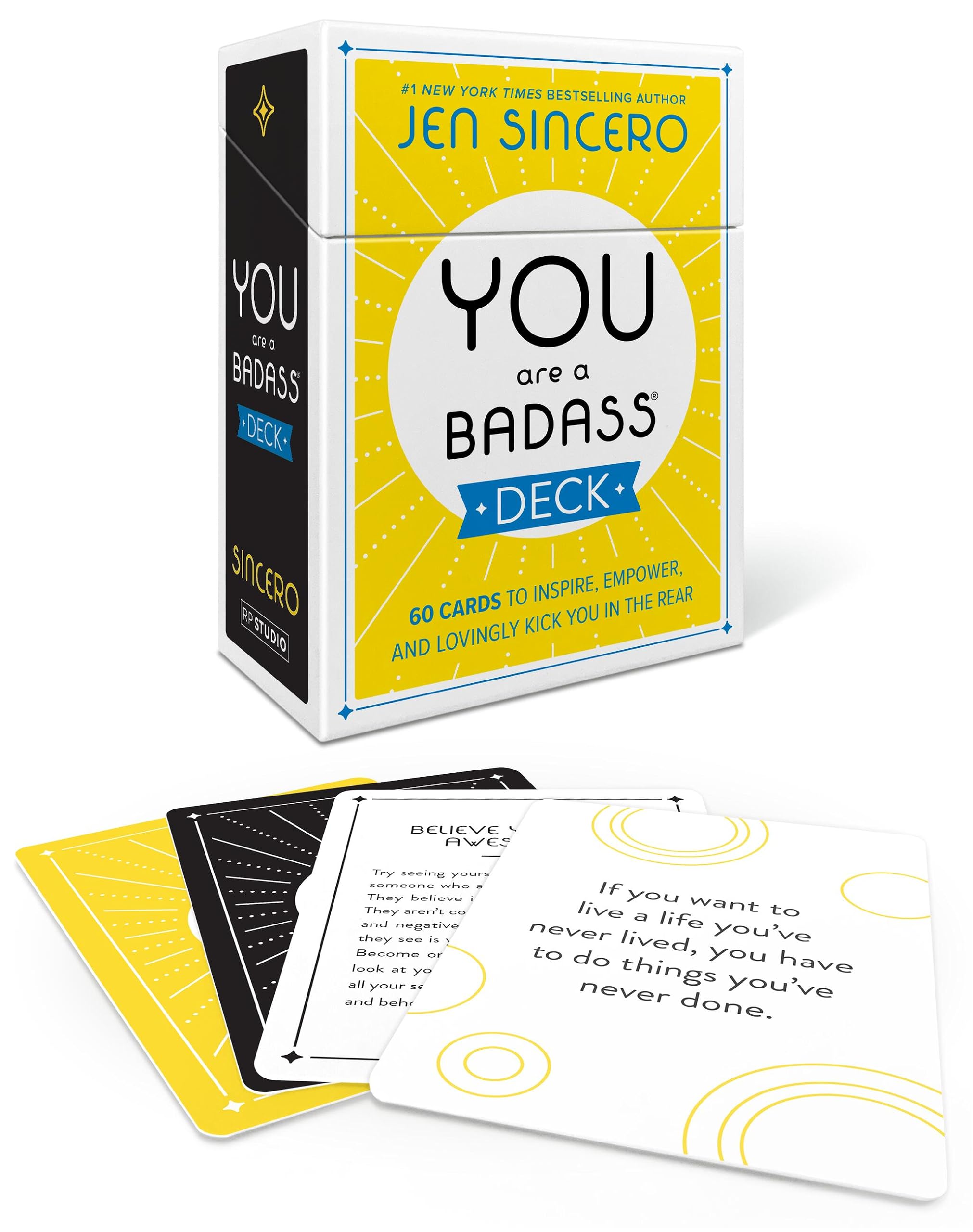 You Are a Badass® Deck: 60 Cards to Inspire, Empower, and Lovingly Kick You in the Rear (RP Studio)