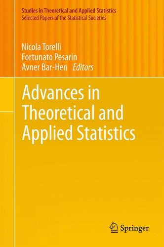 Advances in Theoretical and Applied Statistics (Studies in Theoretical and Applied Statistics)