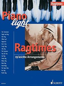 Ragtimes: 19 leichte Arrangements. Klavier. (Piano light)