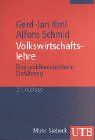 Volkswirtschaftslehre: Eine problemorientierte Einführung (Uni-Taschenbücher M)