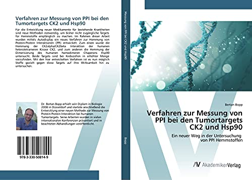 Verfahren zur Messung von PPI bei den Tumortargets CK2 und Hsp90: Ein neuer Weg in der Untersuchung von PPI Hemmstoffen