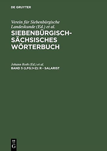 R - Salarist (Siebenbürgisch-Sächsisches Wörterbuch)