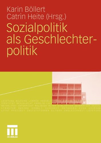 Sozialpolitik Als Geschlechterpolitik (German Edition)