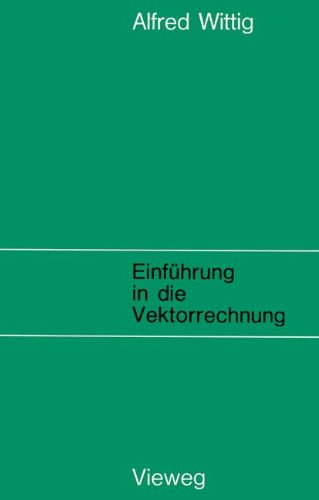 Einführung in die Vektorenrechnung