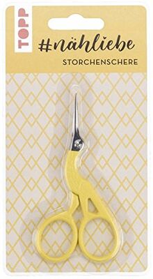 #nähliebe Storchenschere Gelb: Lackierte Handarbeitsschere im Storchen-Design von frechverlag | Buch | Zustand sehr gut