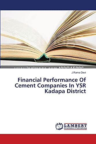 Financial Performance Of Cement Companies In YSR Kadapa District