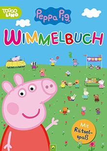 Peppa Pig Wimmelbuch: Mit Rätselspaß für Kinder ab 3 Jahren