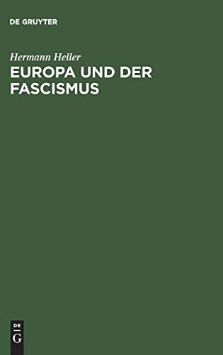 Europa und der Fascismus