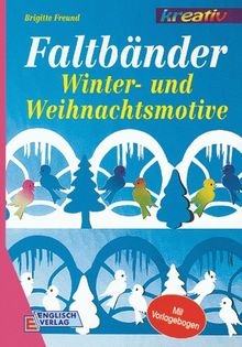 Faltbänder. Winter- und Weihnachtsmotive