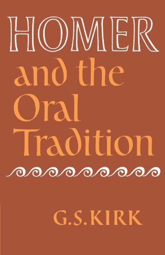 G Kirk Homer And The Oral Tradition