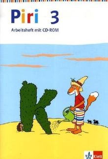 Piri - Das Sprach-Lese-Buch - Neukonzeption. Arbeitsheft 3 mit CD-ROM. Schuljahr