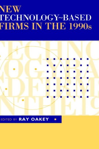 Oakey: New Technology-Based (C Vol 1) Firms in the 1990s