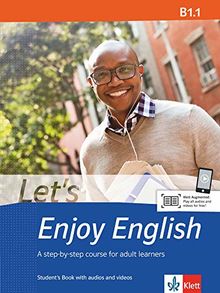 Let's Enjoy English B1.1: A step-by-step course for adult learners. Student's Book + MP3-CD + DVD (Let's Enjoy English / A step-by-step course for adult learners)