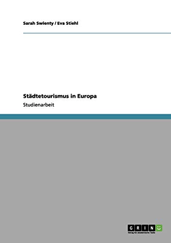 Städtetourismus in Europa