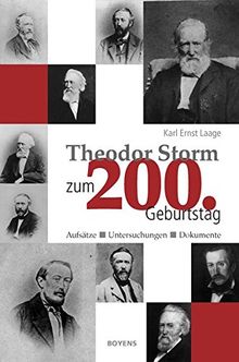 Theodor Storm zum 200. Geburtstag: Aufsätze, Untersuchungen, Dokumente