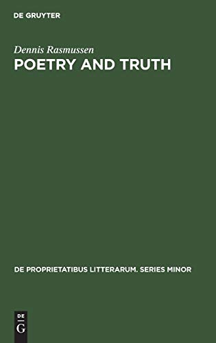 Poetry and truth (De Proprietatibus Litterarum. Series Minor, Band 20)