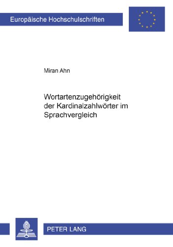 Wortartenzugehörigkeit der Kardinalzahlwörter im Sprachvergleich