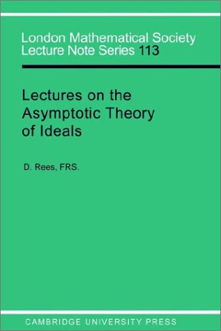 LMS: 113 Asymptotic Theory, Ideals (London Mathematical Society Lecture Note Series, Band 113)