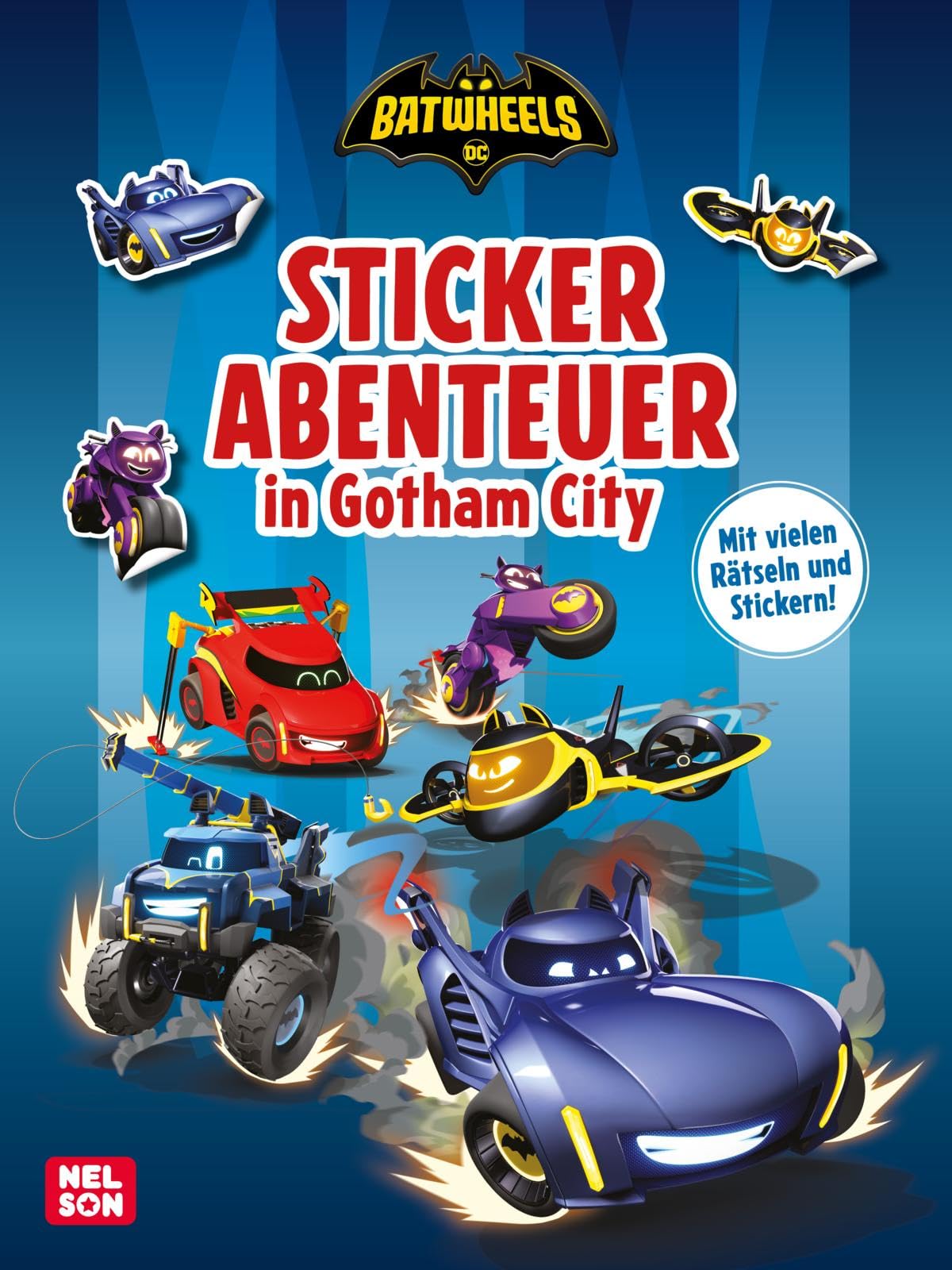 Schmidt Spiele 56489 Batwheels Puzzle Per Bambini 100 Pezzi - Turbo Action A Gotham City, Multicolore, 36,1x24,3 Cm, Dai 6 Anni - 5