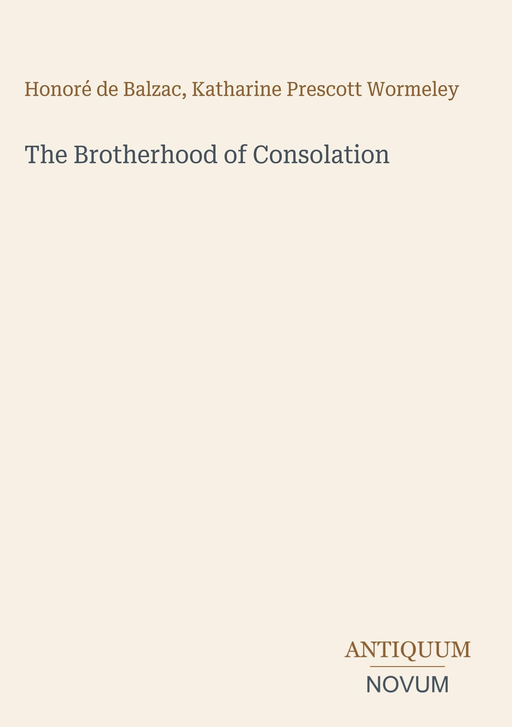 The Brotherhood of Consolation