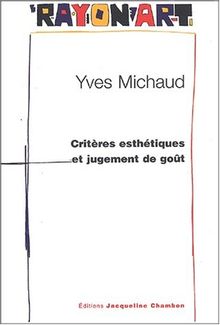 Critères esthétiques et jugement de goût