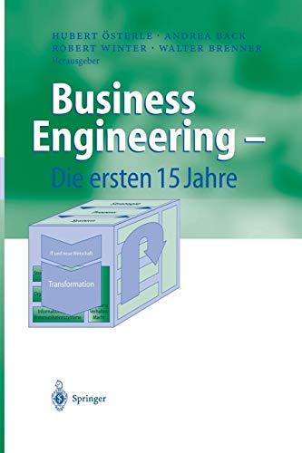 Business Engineering - Die ersten 15 Jahre