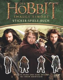 Der Hobbit: Smaugs Einöde - Sticker-Spiele-Buch
