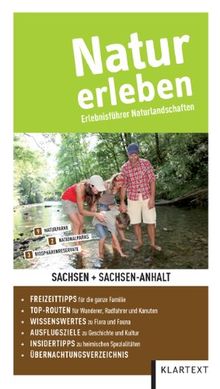 Natur erleben - Sachsen / Sachsen-Anhalt: Erlebnisführer Naturlandschaften