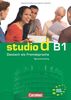 studio d - Grundstufe: B1: Gesamtband - Sprachtraining mit eingelegten Lösungen: Europäischer Referenzrahmen: B1. Sprachtraining mit eingelegten Lösungen