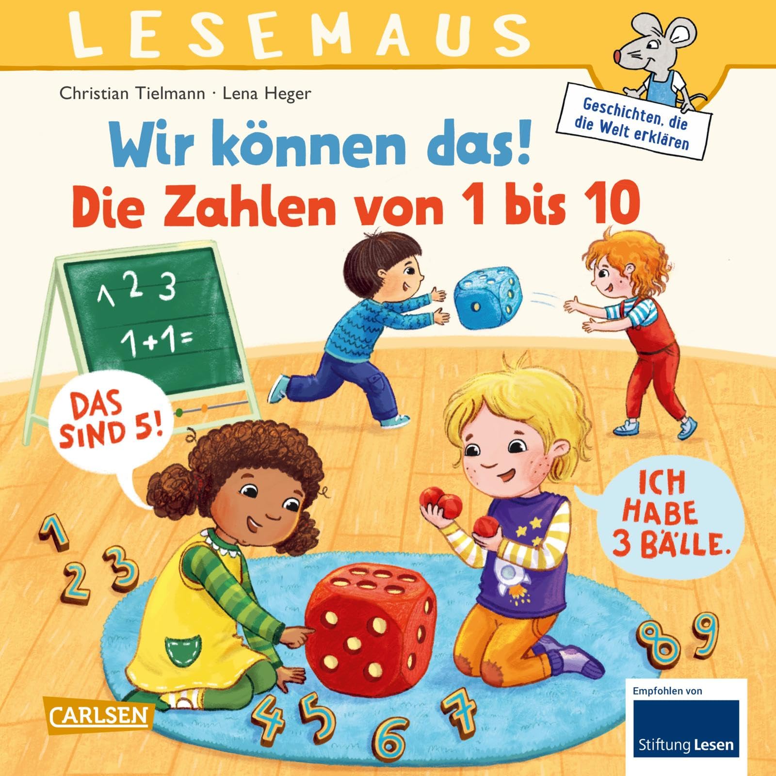 LESEMAUS 126: Wir können das! Die Zahlen von 1 bis 10: Fröhliche Vorlesegeschichte ab 3 Jahren zur spielerischen Förderung für Kita-Kinder (126)