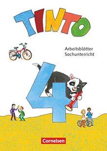 Tinto Sachunterricht - Neubearbeitung 2018 - 4. Schuljahr: Arbeitsblätter - 56 verschiedene farbige Seiten (lose Blätter)