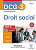 DCG 3 - Droit social - Fiches 2023-2024: Fiches de révision