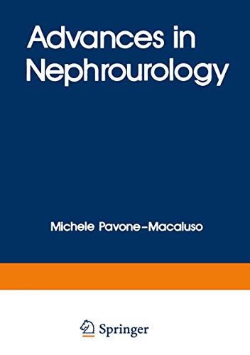 Advances in Nephrourology (Ettore Majorana International Science Series / Physical Sciences) (Ettore Majorana International Science Series, 9, Band 9)