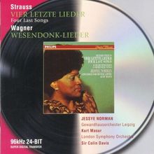 Vier letzte Lieder (R. Strauss), Wesendonk-Lieder (R. Wagner)