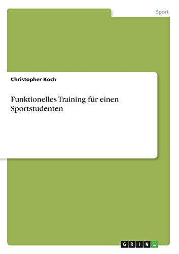 Funktionelles Training für einen Sportstudenten