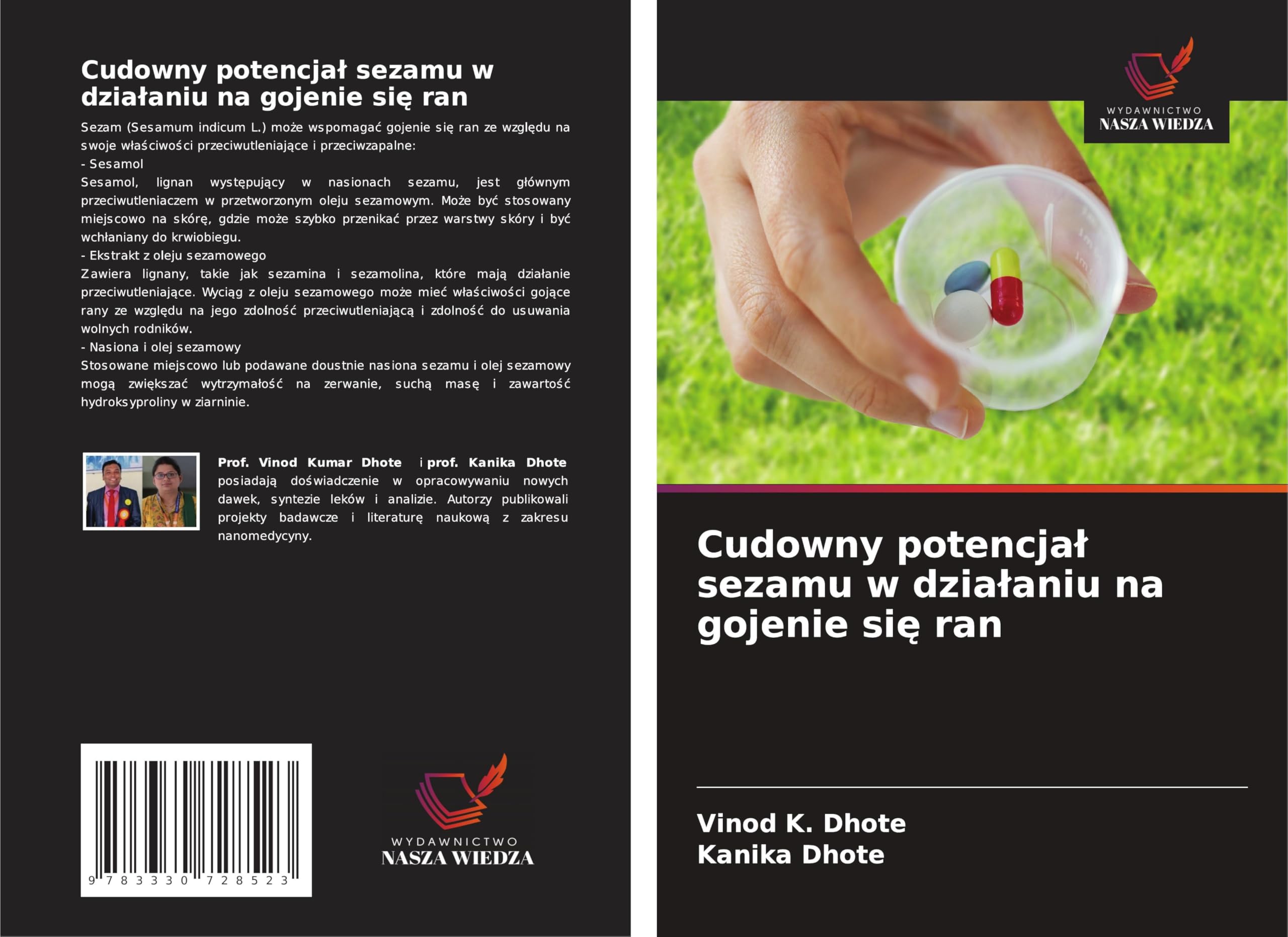 Cudowny potencja¿ sezamu w dzia¿aniu na gojenie si¿ ran