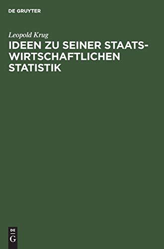 Ideen zu seiner staatswirtschaftlichen Statistik
