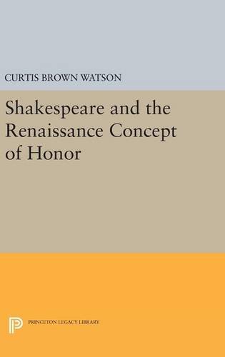 Shakespeare and the Renaissance Concept of Honor (Princeton Legacy Library)
