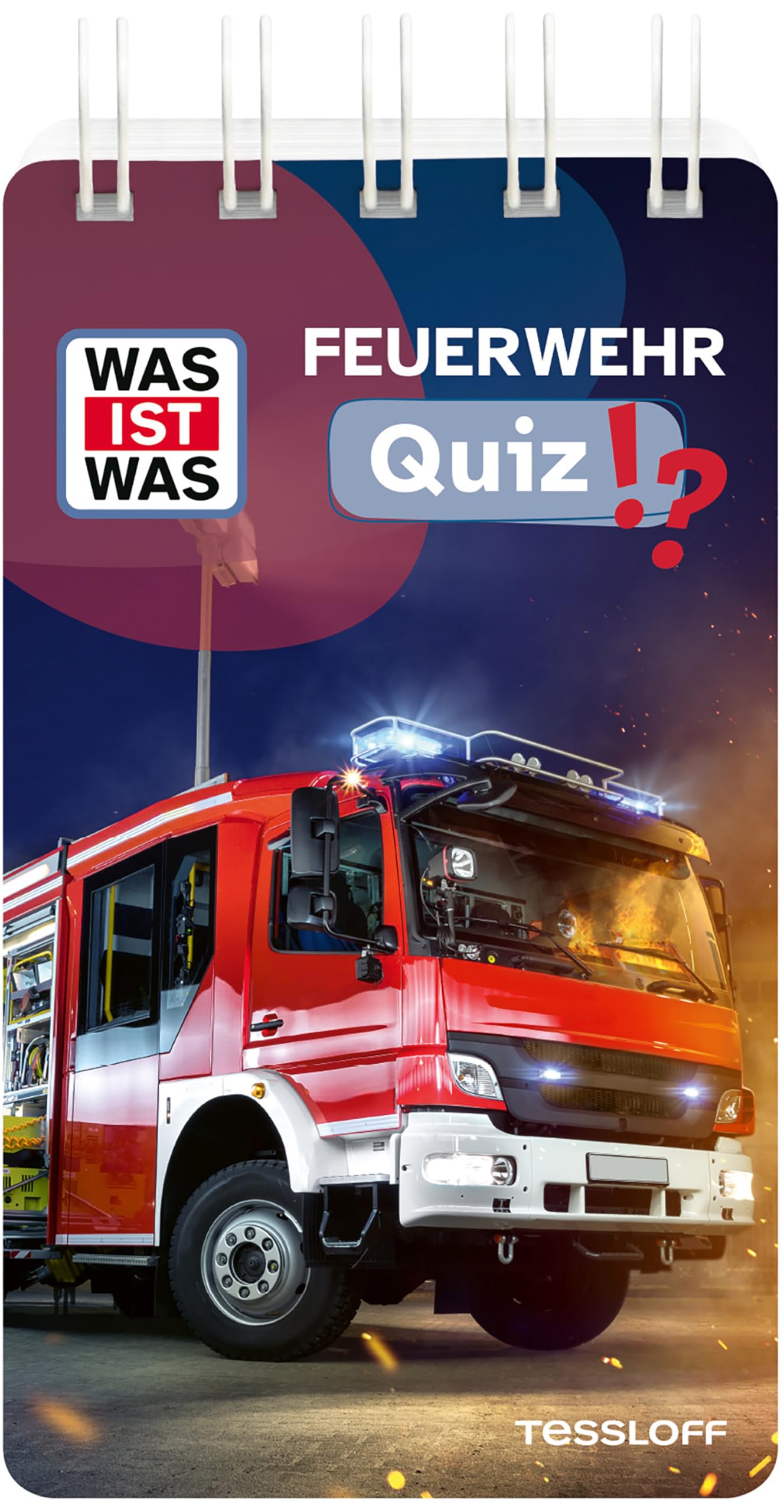 WAS IST WAS Quiz Feuerwehr | Rund 100 Fragen und Antworten | Für unterhaltsame Quizrunden | Perfekt als Geschenk oder Mitbringsel | Ab 8 Jahren (WAS IST WAS Quizblöcke)