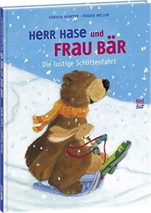 Herr Hase und Frau Bär: Die lustige Schlittenfahrt