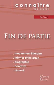 Fiche de lecture Fin de partie de Beckett (Analyse littéraire de référence et résumé complet)