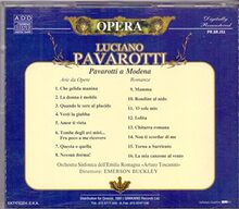 Recital in Modena 1985