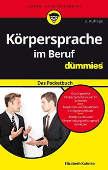 Körpersprache im Beruf für Dummies Das Pocketbuch